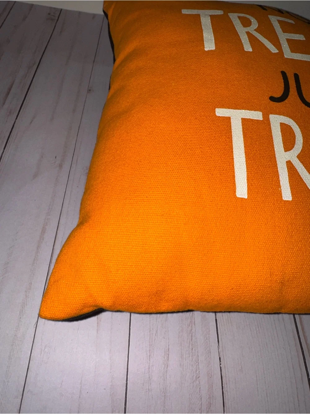 Reversible Halloween pillow